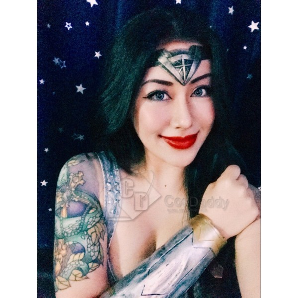 Wonder Woman Justice League Headwear Headgear Fiara Topknot Headband Adult