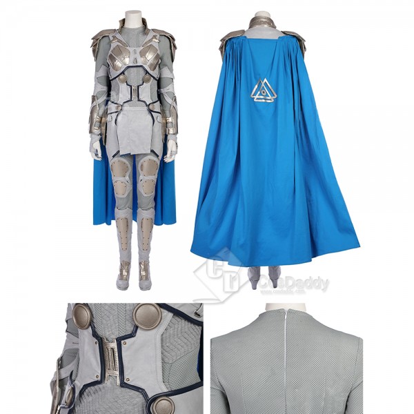 Cosdaddy Thor 3 Valkyrie Cosplay Costume Battle Uniform for Women