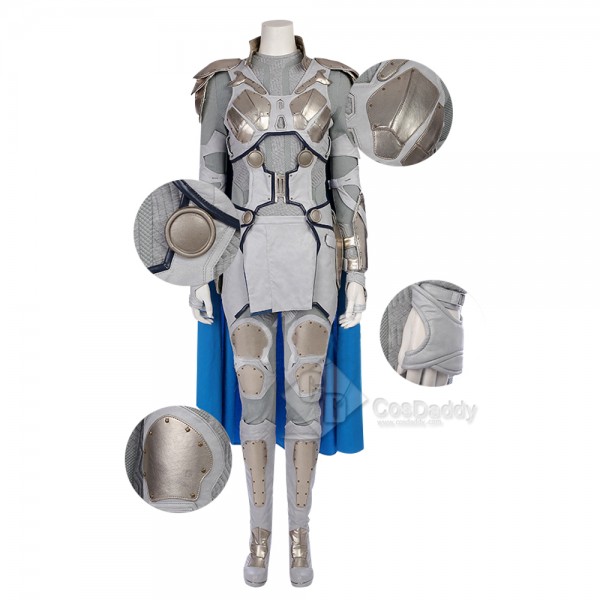 Cosdaddy Thor 3 Valkyrie Cosplay Costume Battle Uniform for Women