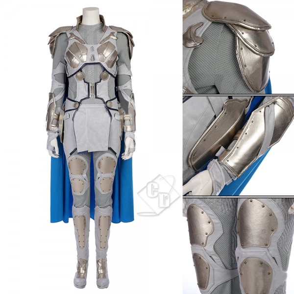 Cosdaddy Thor 3 Valkyrie Cosplay Costume Battle Uniform for Women