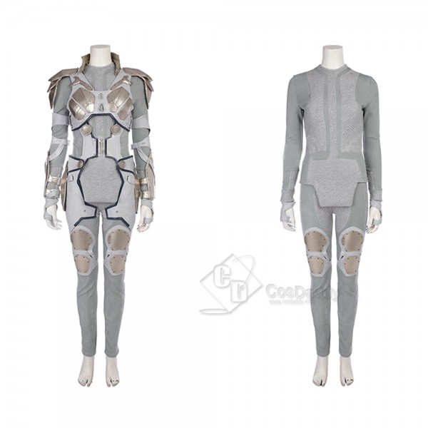 Cosdaddy Thor 3 Valkyrie Cosplay Costume Battle Uniform for Women