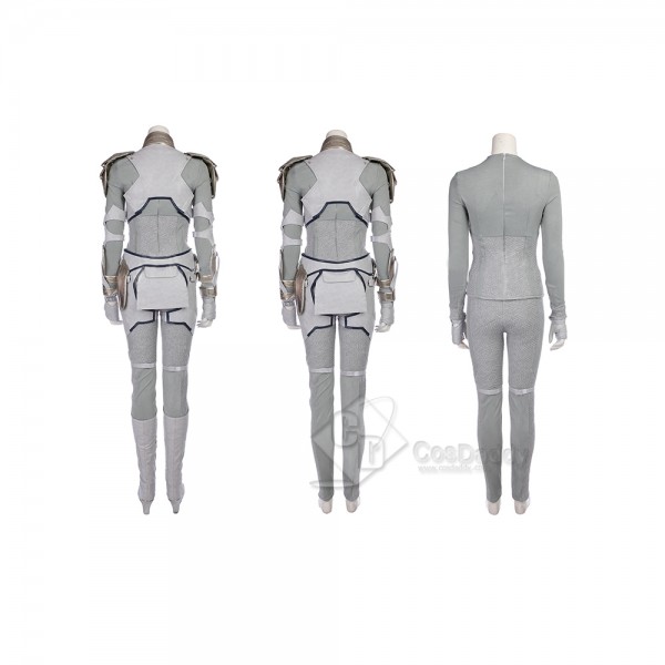 Cosdaddy Thor 3 Valkyrie Cosplay Costume Battle Uniform for Women