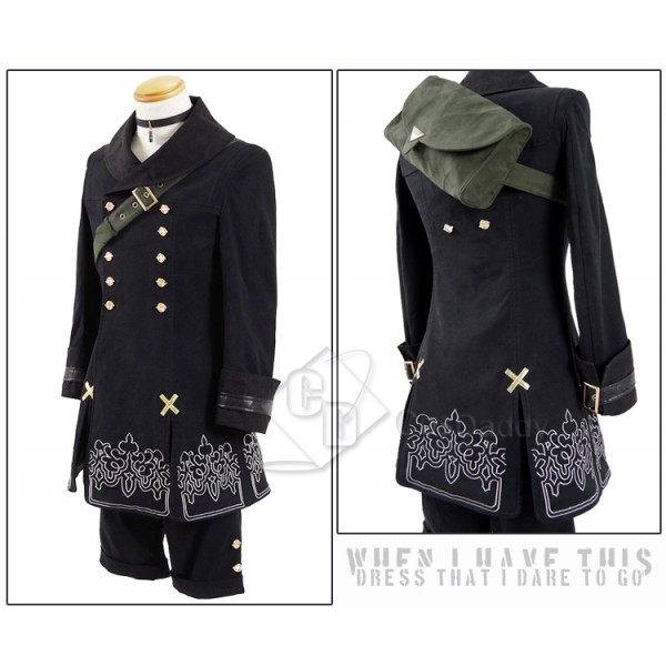 Cosdaddy NieR: Automata 2B Cosplay Black Costume