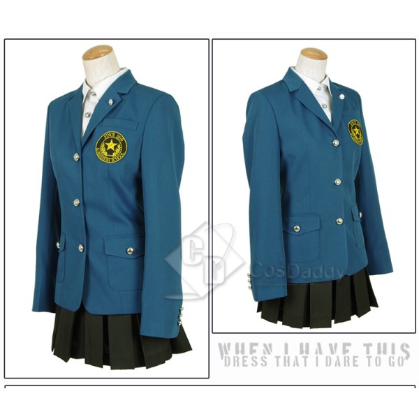 Cosdaddy Persona 5 Cosplay Green School Uniform Costume