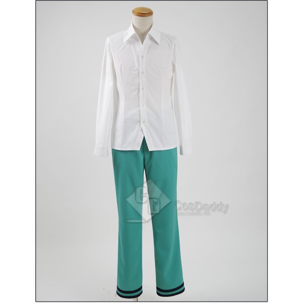Cosdaddy Saiki Kusuo no sai-nan Cosplay Green School Uniform Costume