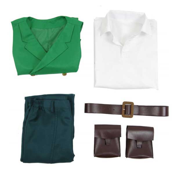 Cosdaddy My Hero Academia Cosplay Green Full Set Costume