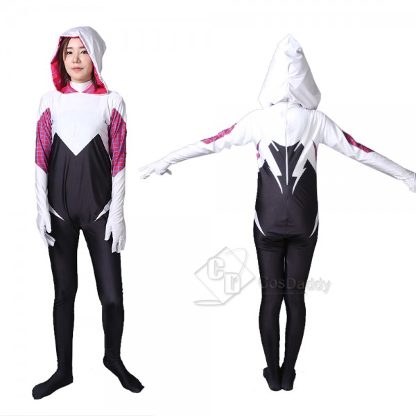 Spider-Gwen Spider Women  Halloween Show Cosplay Costume