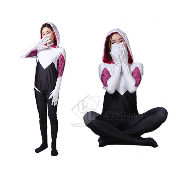 Spider-Gwen Spider Women  Halloween Show Cosplay Costume