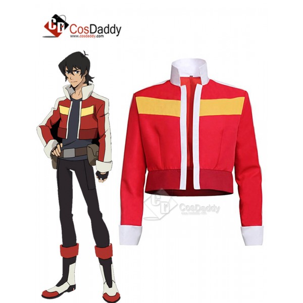 Voltron: Legendary Defender Keith Red Jacket Cosplay Costume