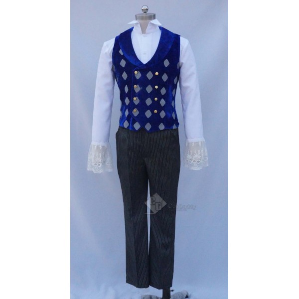 Alice in Wonderland 2 Mad Hatter Full Set Cosplay Costume