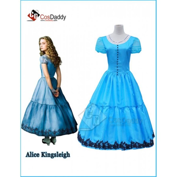 Alice in Wonderland 2  Alice Blue Dress Costume