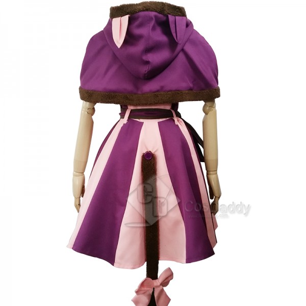 Alice in Wonderland 2   Cheshire Cat Cosplay Dress Costume 