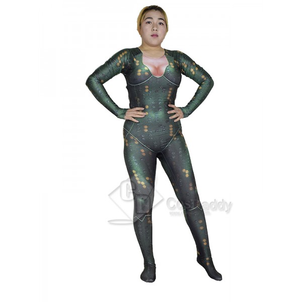 Cosdaddy Justice League Aquaman Orin / Arthur Curry's Wife Mera Cosplay Costume Jumpsuit