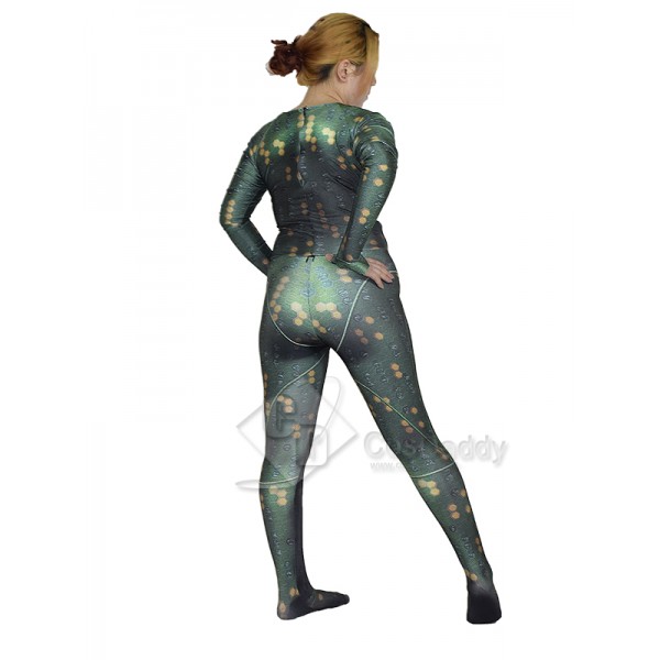 Cosdaddy Justice League Aquaman Orin / Arthur Curry's Wife Mera Cosplay Costume Jumpsuit