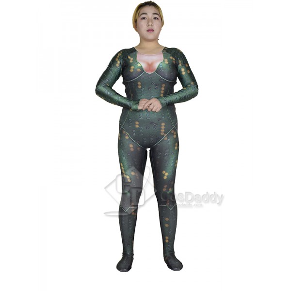 Cosdaddy Justice League Aquaman Orin / Arthur Curry's Wife Mera Cosplay Costume Jumpsuit