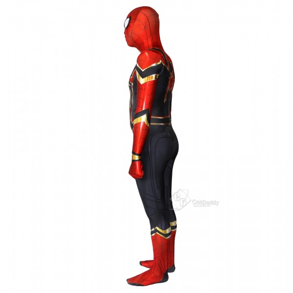 Spider-man Iron Spider Peter Park Cosplay  Costume
