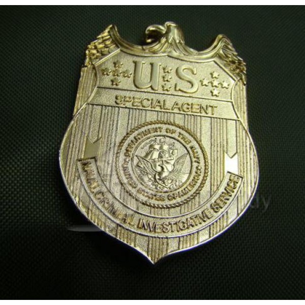 NCIS Badge Full Size Metal Special Agent Badge