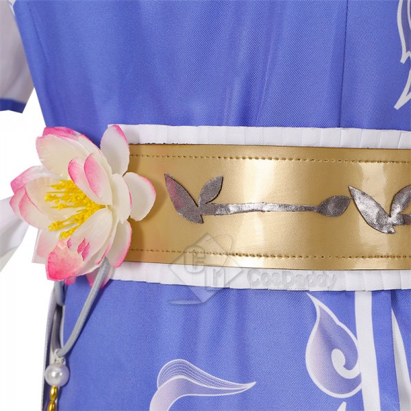 Naraka: Bladepoint Sword and Fairy Zhao Ling ER Cosplay Costume Halloween Carnival Suit