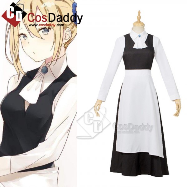 Kaguya-Sama Love Is War AI Hayasaka Cosplay Costume Anime Maid Suit Dress