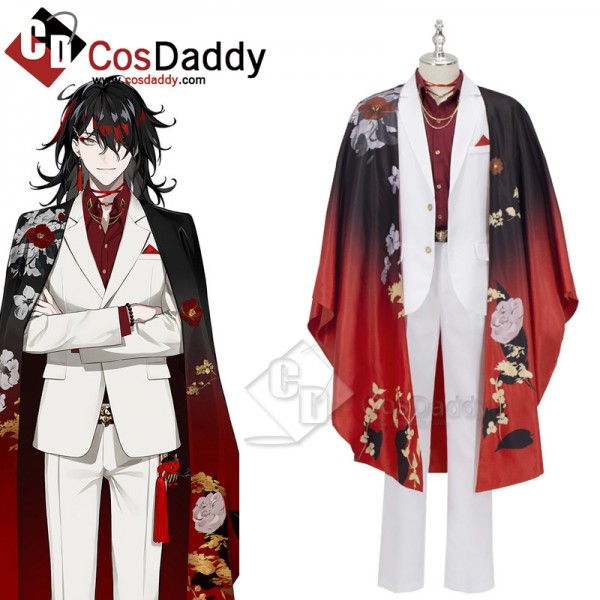 Anime Virtual Youtuber Nijisanji Vox Akuma Gallery Cosplay Costume Halloween Carnival Suit