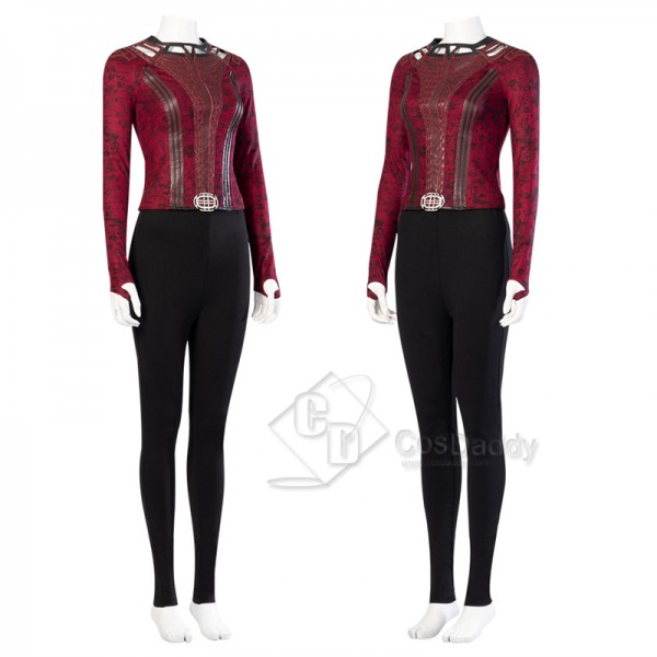 Doctor Strange in the Multiverse of Madness Wanda Maximoff Cosplay Costume Scarlet Witch New Outfits