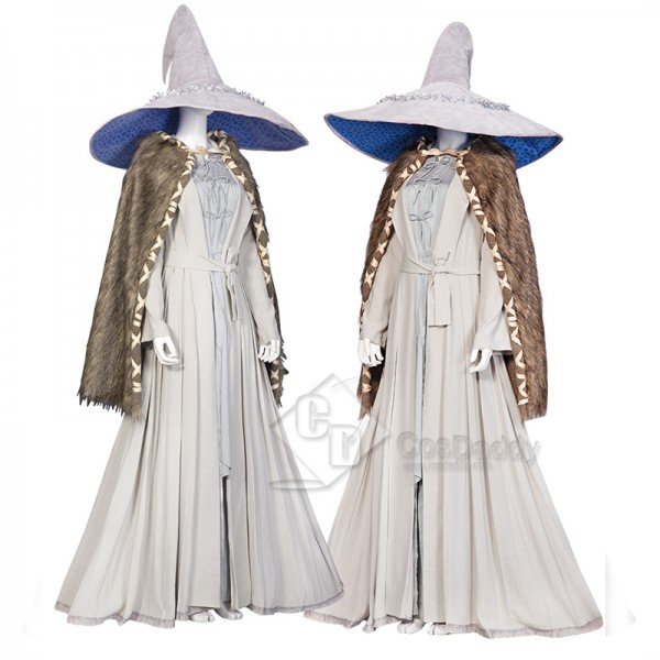 2022 Gameplay Elden Ring Ranni Cosplay Costume The Witch Ranni Dress Hat Cloak