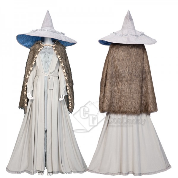 2022 Gameplay Elden Ring Ranni Cosplay Costume The Witch Ranni Dress Hat Cloak