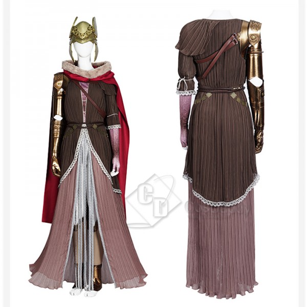 Elden Ring Gameplay Queen Marika Malenia Blade of Miquella Cosplay Costume Halloween Suit