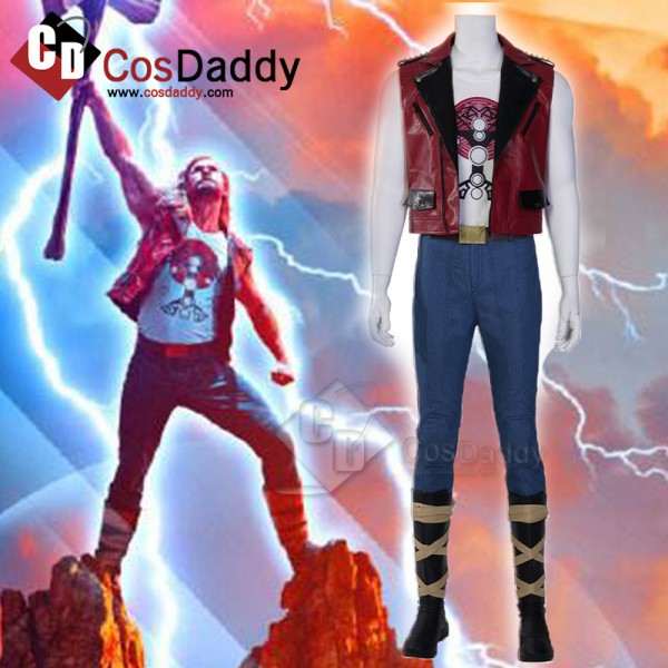 Thor: Love and Thunder Thor Cosplay Costume Daily Suit Halloween Outfit