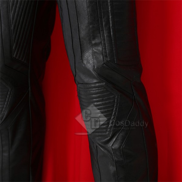 2022 Thor 4 Love and Thunder Cosplay Costume Thor Black Suit With Fur Collar