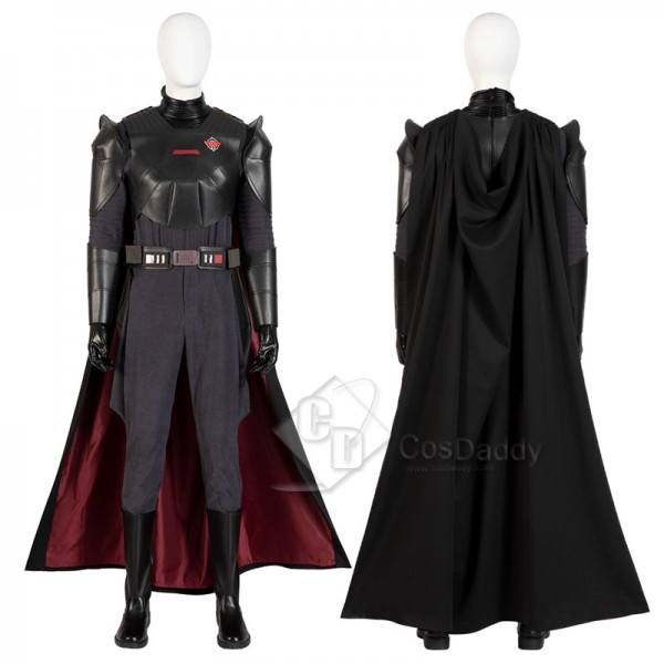 Star Wars Obi-Wan Kenobi Grand Inquisitor Cosplay Costume Black Suit Halloween Carnival Suit