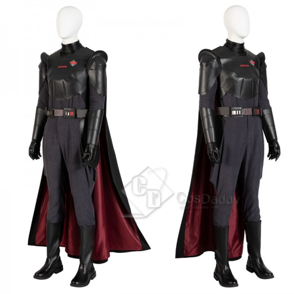 Star Wars Obi-Wan Kenobi Grand Inquisitor Cosplay Costume Black Suit Halloween Carnival Suit