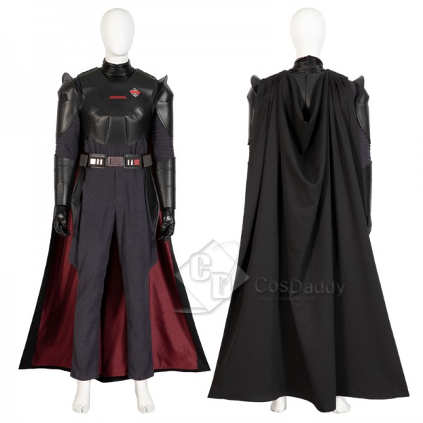 Star Wars Obi-Wan Kenobi Grand Inquisitor Cosplay Costume Black Suit Halloween Carnival Suit