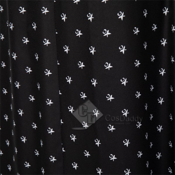 2022 The Addams Family Wednesday Friday Addams Cosplay Costume Black Dress Halloween Suit