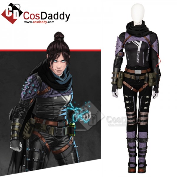 Game Apex Legends Wraith Renee Blasey Cosplay Costume Halloween Carnival Suit