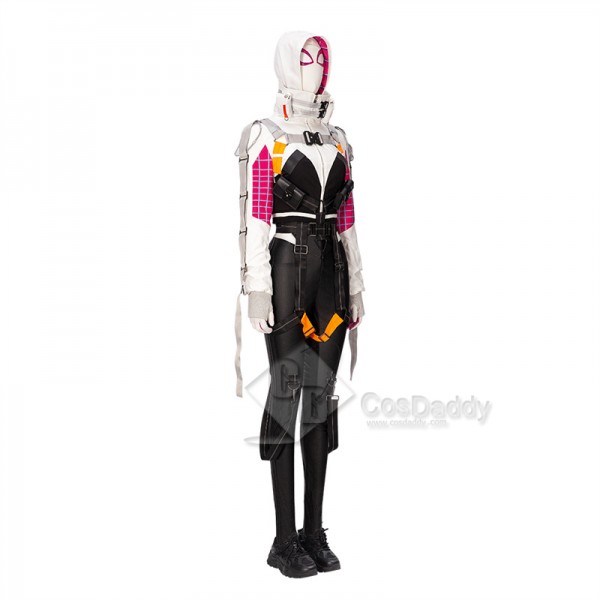 Spiderman Spider Gwen Ghost Spider Cosplay Costume Spider Woman Jumpsuit Halloween Suit