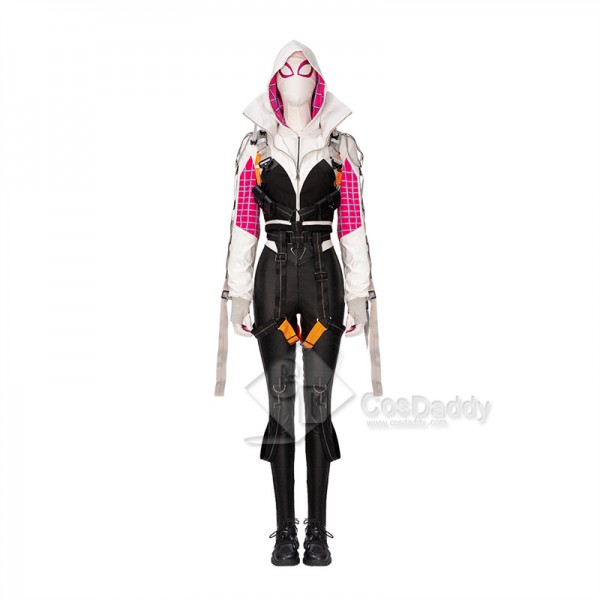 Spiderman Spider Gwen Ghost Spider Cosplay Costume Spider Woman Jumpsuit Halloween Suit