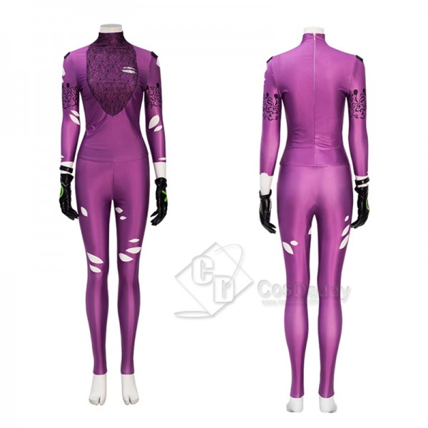  DC Punchline Super Villains Alexis Kaye Cosplay Costume Halloween Carnival Suit