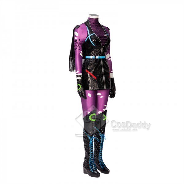  DC Punchline Super Villains Alexis Kaye Cosplay Costume Halloween Carnival Suit