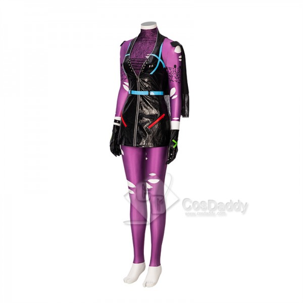  DC Punchline Super Villains Alexis Kaye Cosplay Costume Halloween Carnival Suit