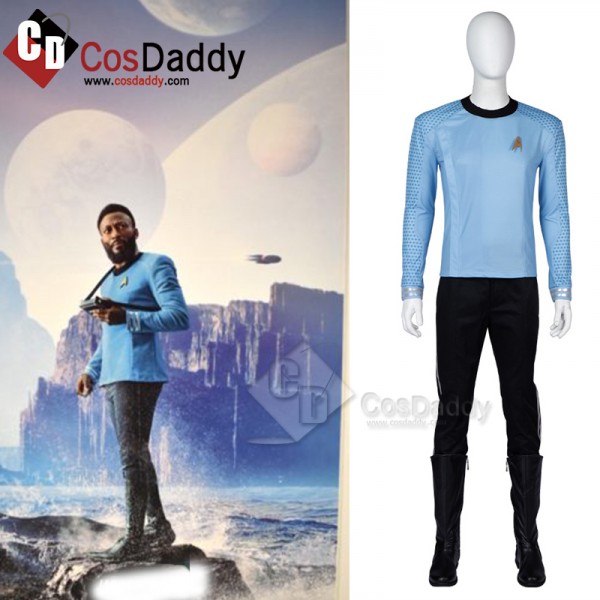 Star Trek: Strange New Worlds Doctor Joseph M'Benga Cosplay Costume Uniform Halloween Carnival Suit