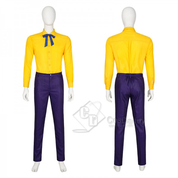 1992 Batman: The Animated Series Joker Cosplay Costume Suit Halloween Carnival Suit