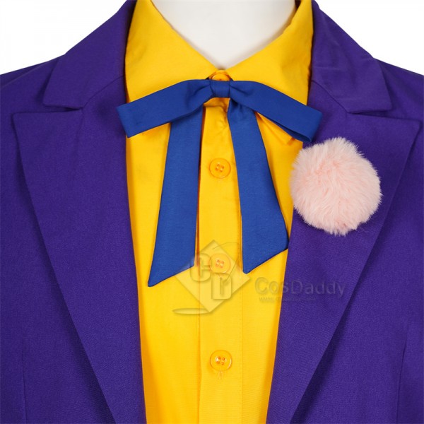 1992 Batman: The Animated Series Joker Cosplay Costume Suit Halloween Carnival Suit