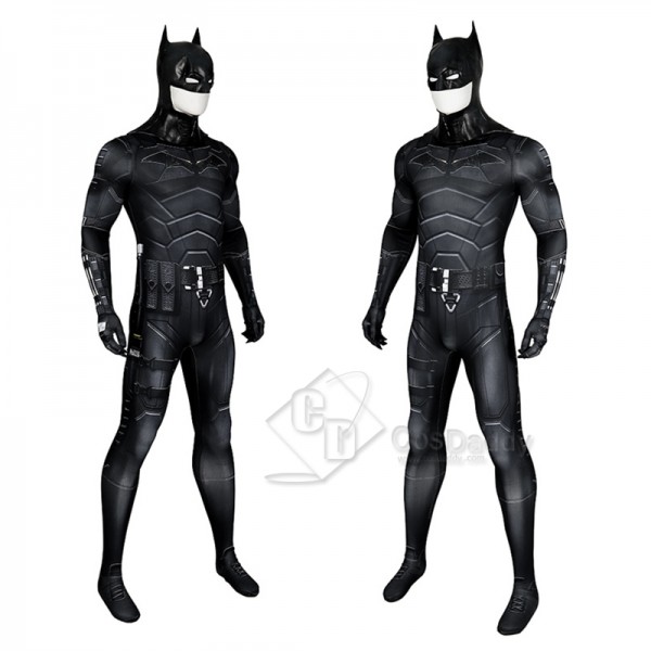 2022 The Batman Bruce Wayne Superhero Cosplay Costumes Halloween Carnival Suit