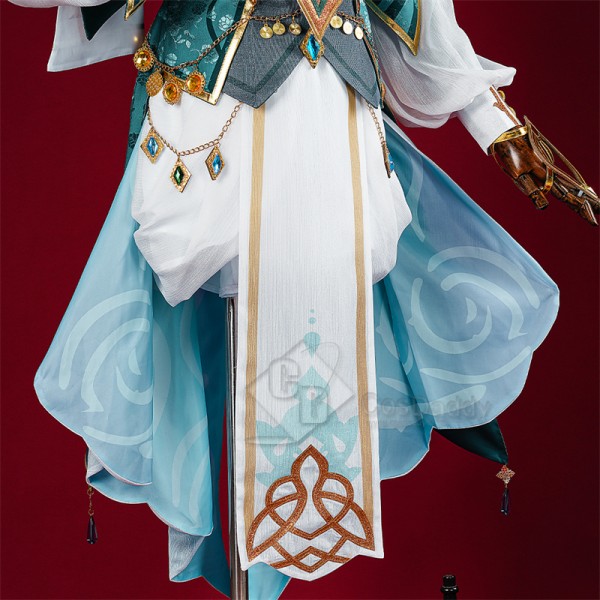 Genshin Impact Lisa New Skin A Sobriquet Under Shade Cosplay Costume Outfit
