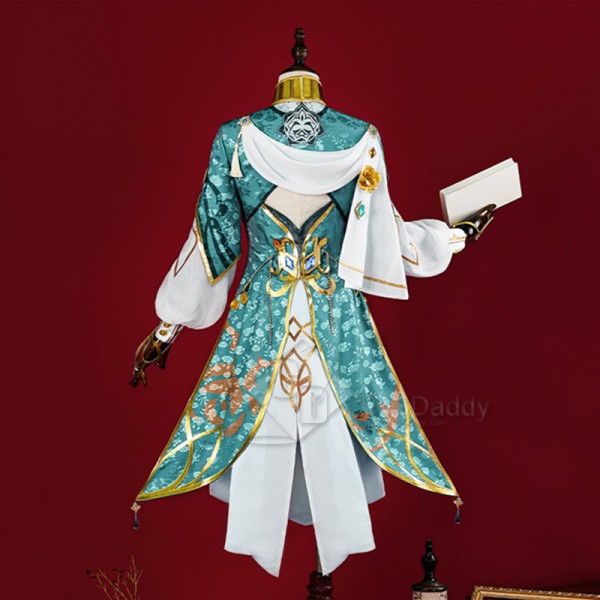 Genshin Impact Lisa New Skin A Sobriquet Under Shade Cosplay Costume Outfit