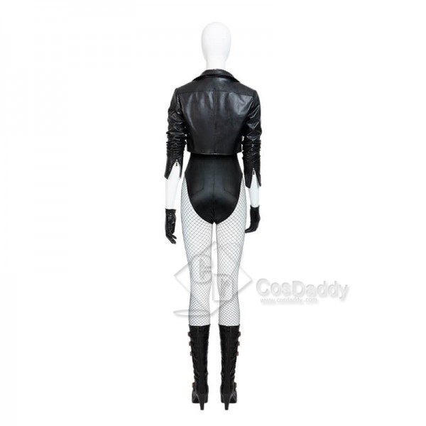 DC Comics Black Canary Costumes Superhero Swimsuit Bodysuit Halloween Cosplay Costumes 