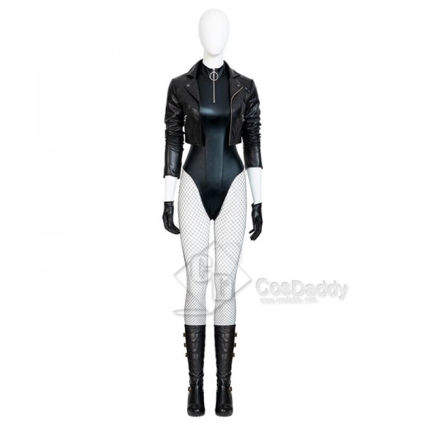 DC Comics Black Canary Costumes Superhero Swimsuit Bodysuit Halloween Cosplay Costumes 