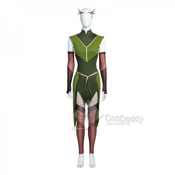 The Legend of Vox Machina Keyleth Cosplay Costume Halloween Carnival Suit