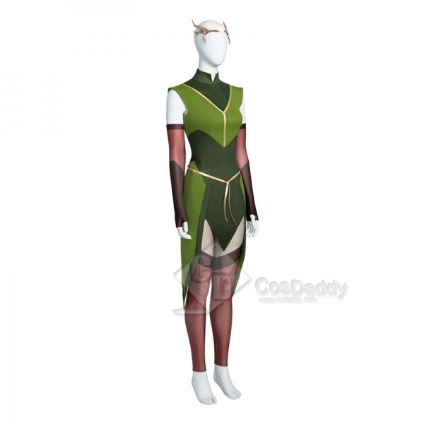 The Legend of Vox Machina Keyleth Cosplay Costume Halloween Carnival Suit